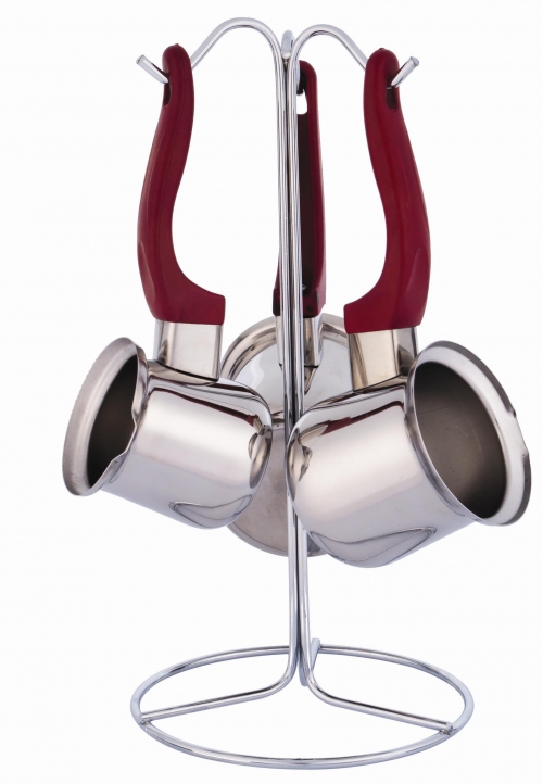 Inox Cezve Takımı 
