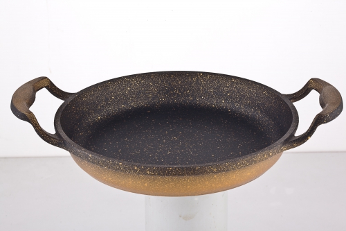 Gold Geçişli Döküm Yumurta Sahanı